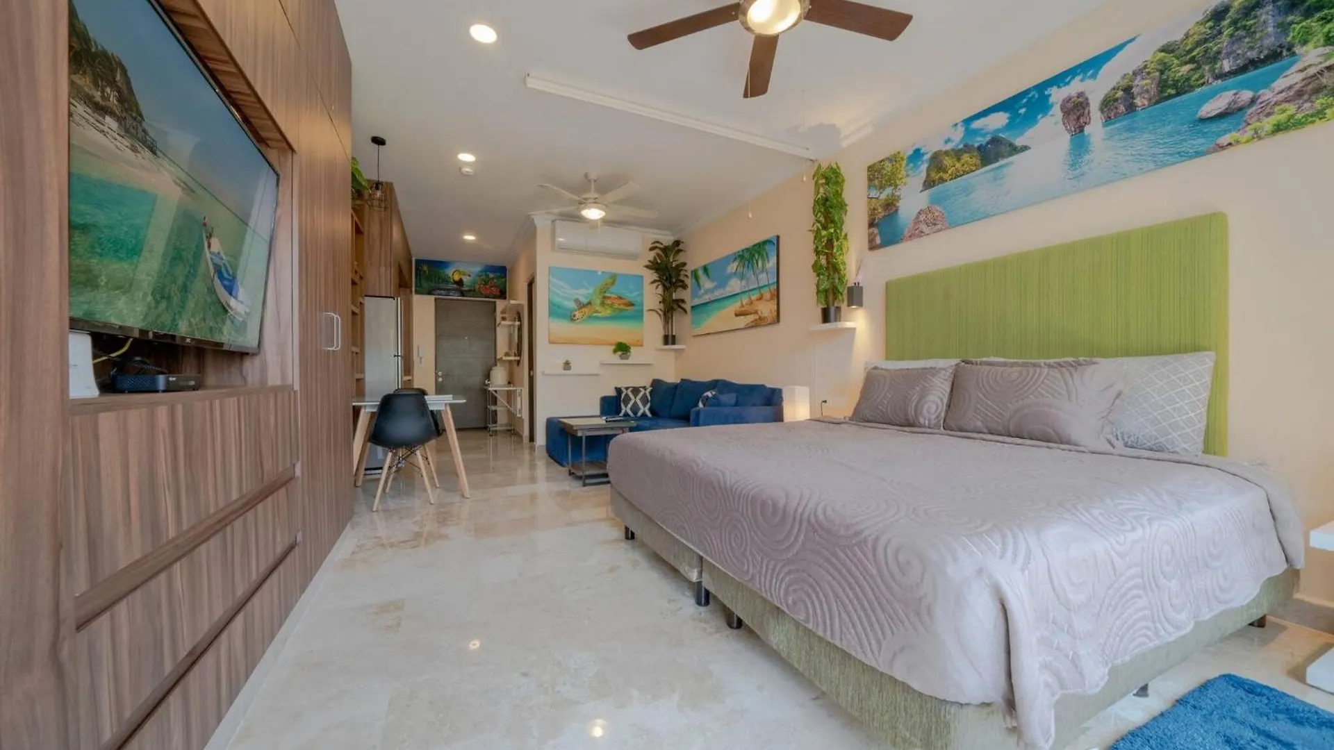 פלאייה דל כרמן Studio Caribbean Dreams - Stylish & Only 2 Blocks To The Beach - At Bahay Condos דירה